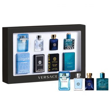 versace mens minis 4x5ml set 4 piece set|Versace 4 Piece Mini Gift Set for Men .